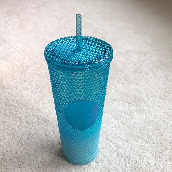 Starbucks 2023 Studded Glacier Gradient Bling Venti Tumbler Cold Cup - Picture 2 of 4